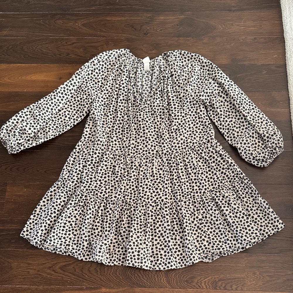 H&M Puff-Sleeved Dress